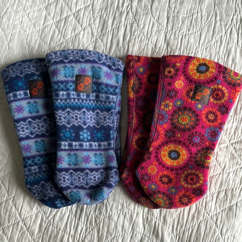 Acorn Fleece Socks
